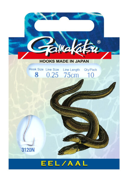 Gamakatsu Booklet Aal Gr.8 - 0,25mm 75cm