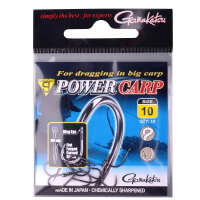 Gamakatsu Powercarp Hook Gr.10 Eyed black
