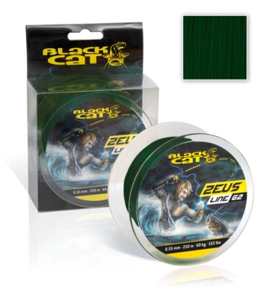 Black Cat Zeus Line G2 0,38mm 400m 37kg 81lbs