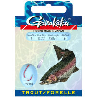 Gamakatsu Booklet Trout 2210R Gr.6 0,22mm 250cm