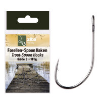 Zite Fishing Forellen-Spoon Haken Größe 6 10 tlg.