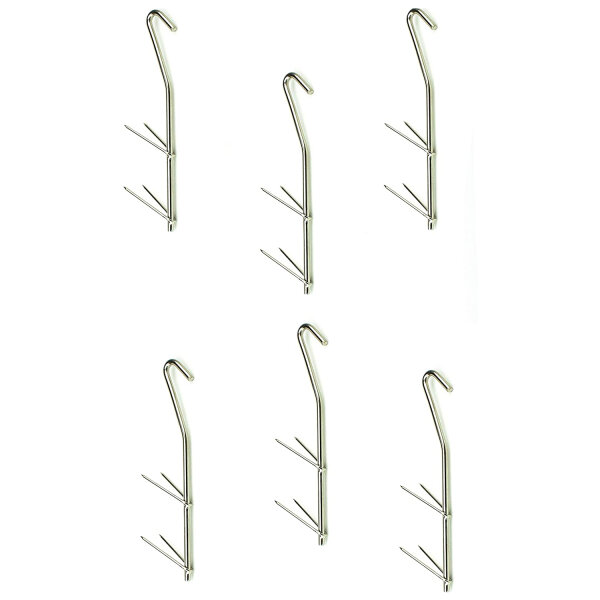 Zite Fishing V-Räucherhaken Set 6 Stück