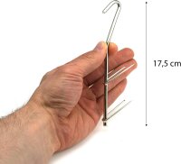 Zite Fishing V-Räucherhaken Set 18 Stück