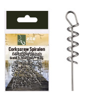 Zite Fishing Corkskrew Spiralen 4,2cm x 1mm 15 tlg.