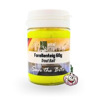 Zite Fishing Forellenteig Knoblauch gelb 60 g
