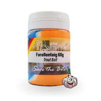 Zite Fishing Forellenteig Str.Garlic Regenbogen orange 60 g