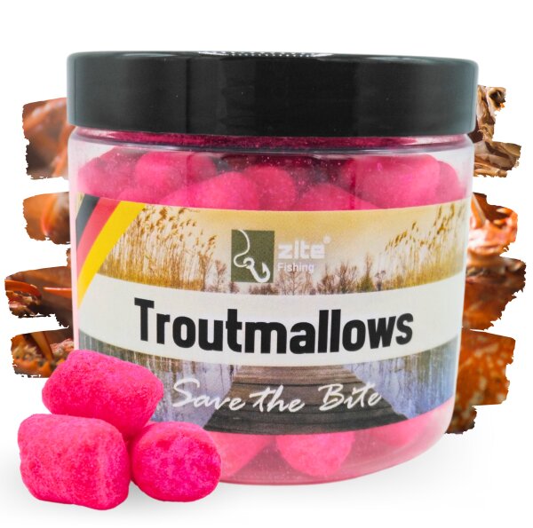 Zite Fishing Troutmallows Krabbe pink 40 g