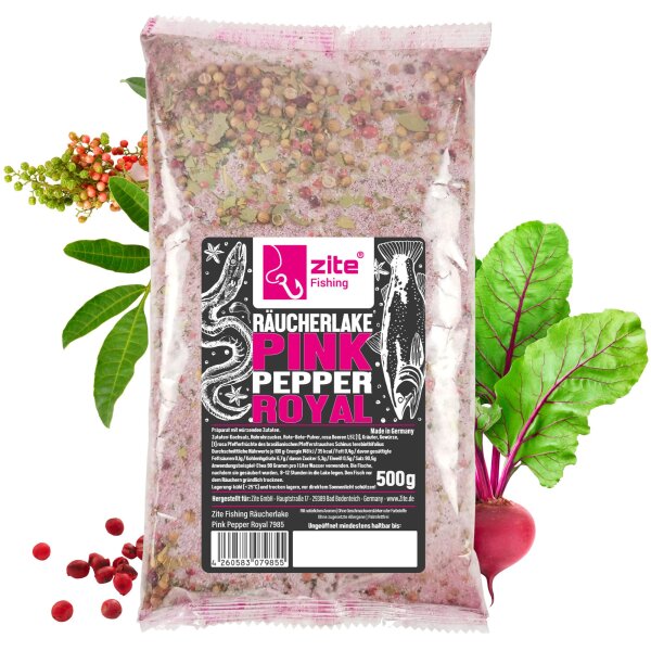Zite Fishing Räucherlake PinkPepper Royal 500 g