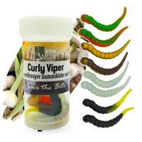 Zite Fishing Curly Viper Allround Mix Knoblauch 6,5 cm 8...