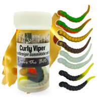 Zite Fishing Curly Viper Allround Mix Käse 6,5 cm 8...
