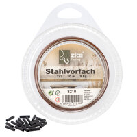 Zite Fishing Stahlvorfach Braun 9kg