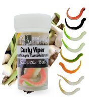 Zite Fishing Curly Viper Schock Mix Knoblauch 6,5 cm 8...