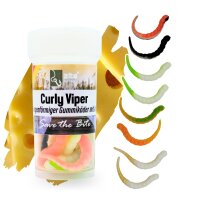 Zite Fishing Curly Viper Schock Mix Käse 6,5 cm 8...