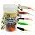 Zite Fishing Wiggle Worm Allround Mix Knoblauch 5,5 cm 10 Stück