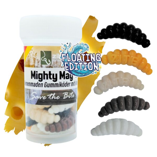 Zite Fishing Mighty Mag Natur Mix Floating Edition Käse 2,8 cm 12 Stück