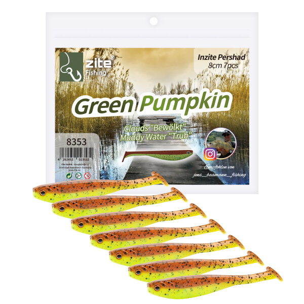 Zite Fishing Inzite Pershad Green Pumpkin 7x