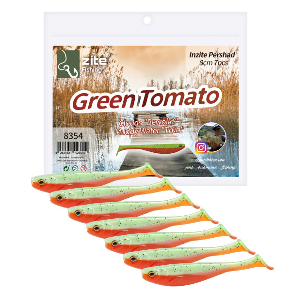 Zite Fishing Inzite Pershad Green Tomato 7x