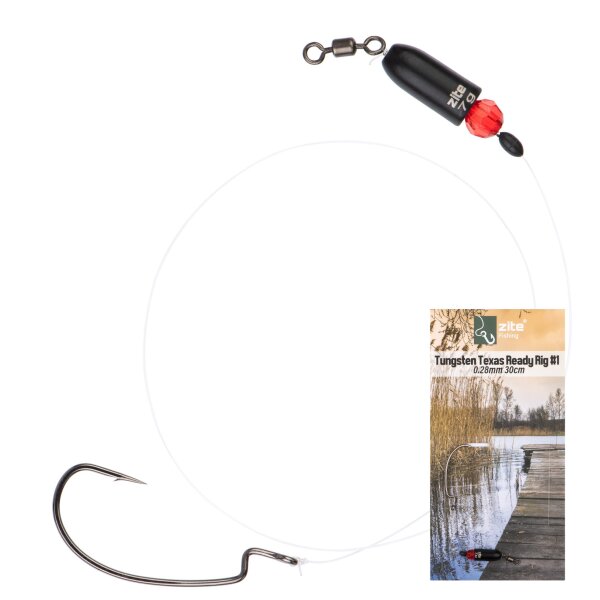 Zite Fishing Tungsten Texas Ready Rig #1