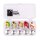 Zite Fishing Jigspinner Set 10-20g Neon