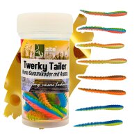 Zite Fishing Twerky Tailer Nature Mix Käse 7 cm