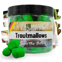 Zite Fishing Troutmallows Knoblauch grün 40 g