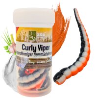 Zite Fishing Curly Viper Turbo Knoblauch 6,5 cm 8 Stück
