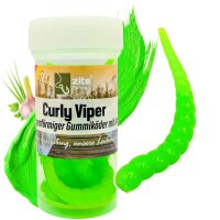 Zite Fishing Curly Viper Chartreuse Knoblauch 6,5 cm 8...