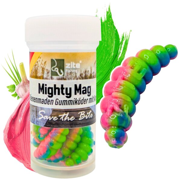Zite Fishing Mighty Mag Mystica Knoblauch 2,8 cm 12 Stück