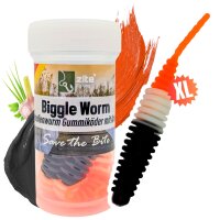 Zite Fishing Biggle Worm Turbo Knoblauch 6,5 cm 8 Stück
