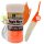 Zite Fishing Biggle Worm Sweet Orange Knoblauch 6,5 cm 8 Stück