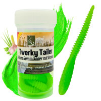 Zite Fishing Twerky Tailer Chartreuse Knoblauch 7 cm 8...