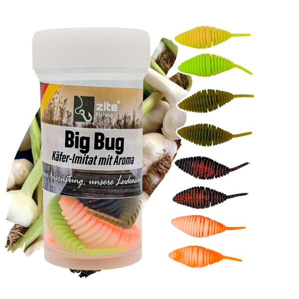 Zite Fishing Big Bug Allround Mix Knoblauch 8 Stück