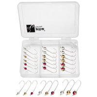 Zite Fishing Tungsten Jighead Set 27 Stück 0,3-1,2g