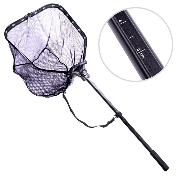 Zite Fishing Raubfischkescher mit Schultergurt