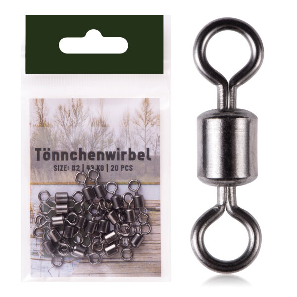 Zite Fishing Ton Swivels 20 Stück 2#