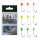 Zite Fishing Tungsten Jighaken Neon 9er Set