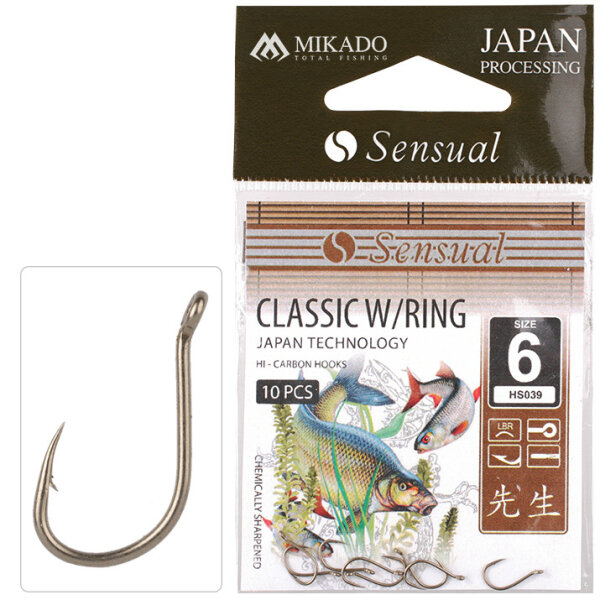 Mikado HAKEN - SENSUAL - CLASSIC W/RING NR. 6 LBR