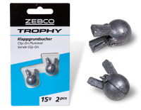 Zebco Klappgrundsucher 25g 2 Stück