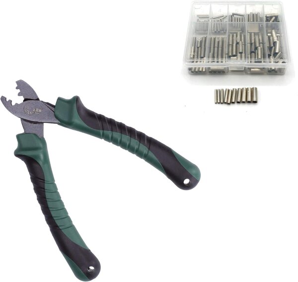 Zite Fishing Klemmhülsen-Set Zange+Hülsen