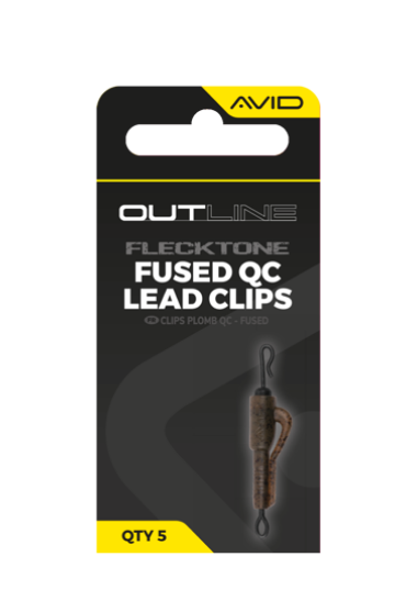 Avid Outline FleckTone Fused Lead QC Clips