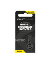 Avid Outline Micro Ringed Hookbait Swivel