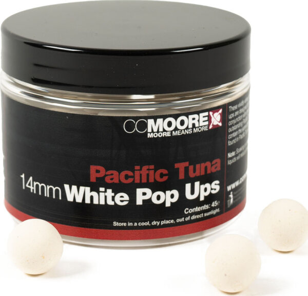 CC Moore Pacific Tuna White Pop Ups 14mm (45)