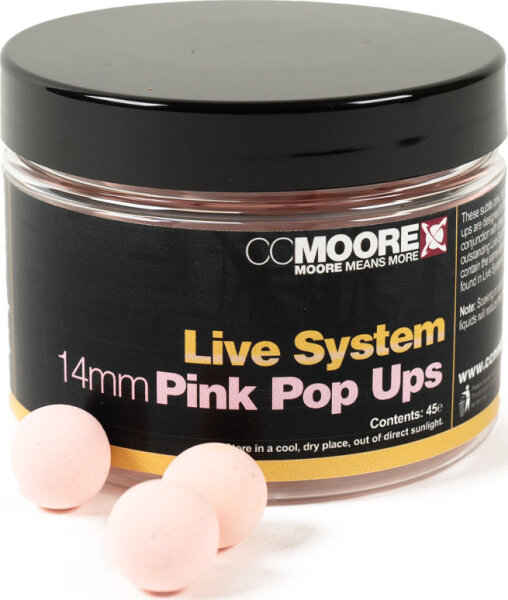 CC Moore Live System Pink Pop Ups 14mm (45)