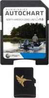 Humminbird AutoCart Zeroline Mini-SD mit Adapter