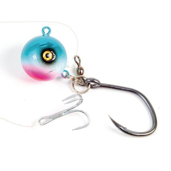 Fladen Deadbait Halibut Rig 400g Blue/White/Pink