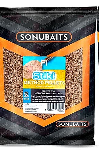 Sonubaits F1 Stiki Method Pellets 650g 2mm NEW
