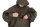 Fox Khaki Poncho one size
