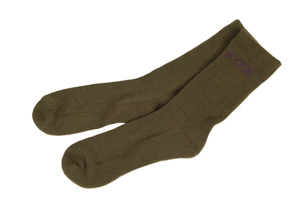 Fox Socks 3er Pack khaki Größe: 10-13 UK / 44-47 EU
