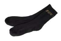 Fox Socks 3er Pack schwarz Größe: 6-9 UK /...