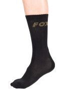 Fox Socks 3er Pack schwarz Größe: 6-9 UK / 40-43 EU